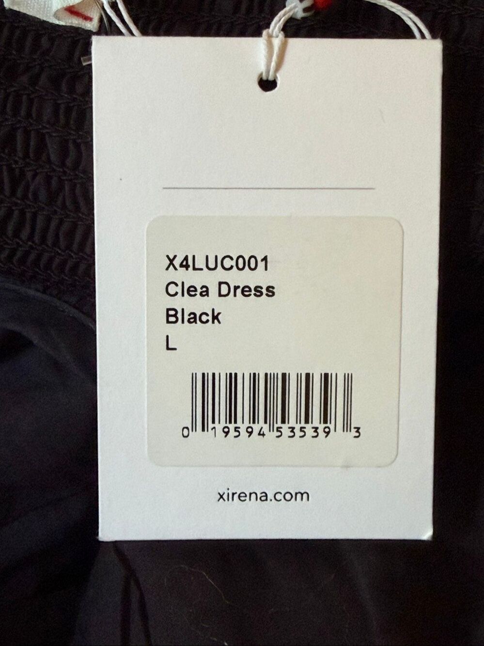 Xirena Ciara Cotton Midi Dress in Black NWT Size Large - Picture 6 of 7